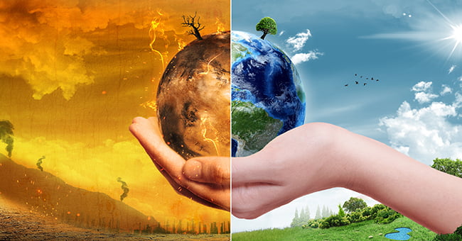 تحضير موضوع تعبير عن تغير المناخ 2022 والتنمية المستدامة كامل العناصر والتفاصيل